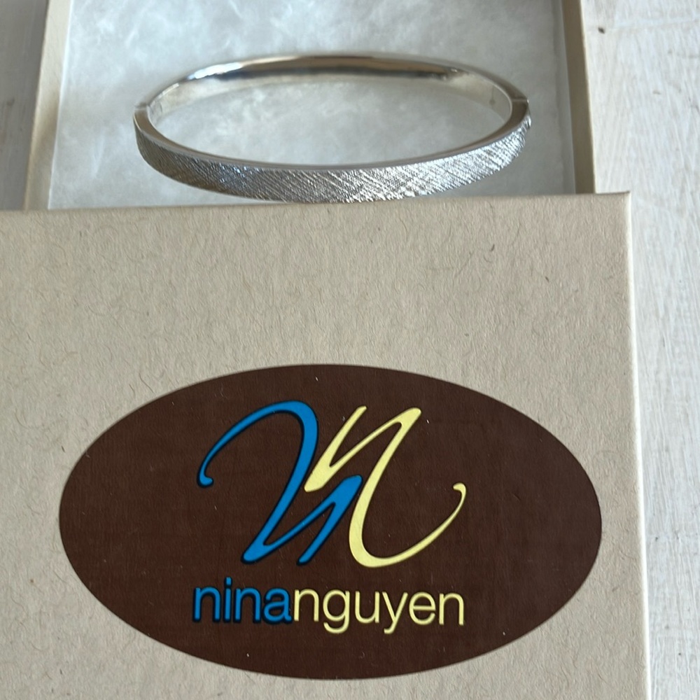 Nina Nguyen Nina Wynn Silver Bangle Bracelet
